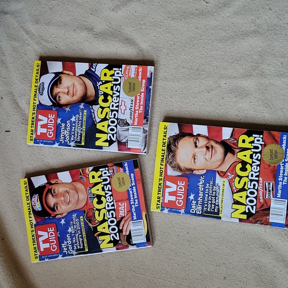 Nascar 2005 reves up TV Guide